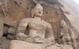 Huge Sitting Buddhas